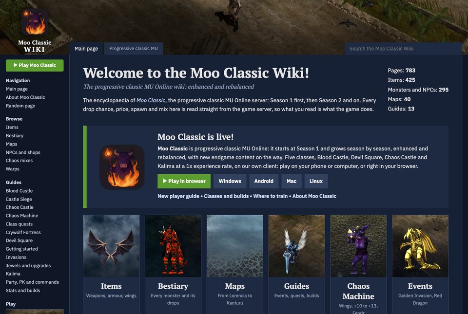 The Moo Classic Wiki's main page