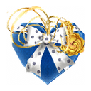 Blue Chocolate Box